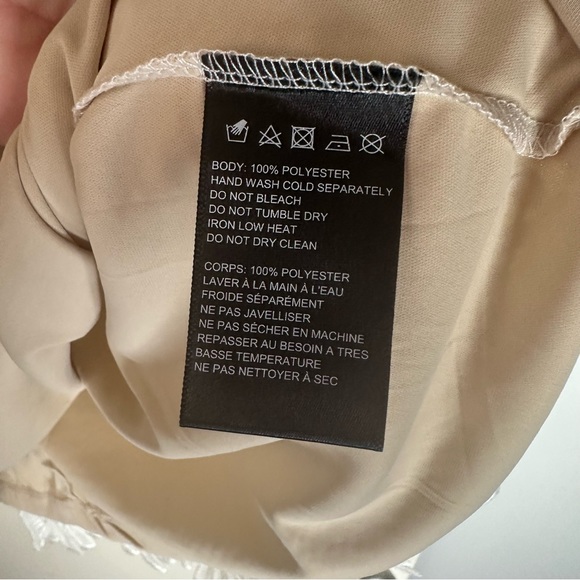 James Coviello Anthro BHLDN WhiteMayfair Embroidered Floral NudeUnderlay Dress 6 - Picture 12 of 16